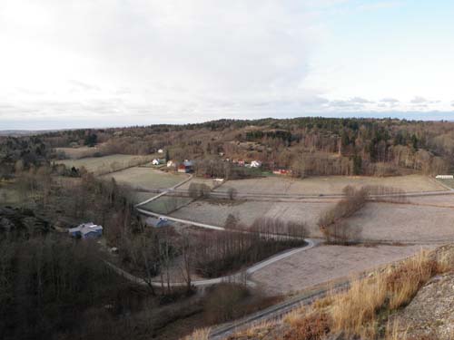 Utsikt från fornborgen