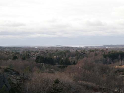 Utsikt från Fornborgen