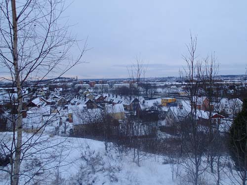 Även om det var en DNF så var utsikten fin från platsen!