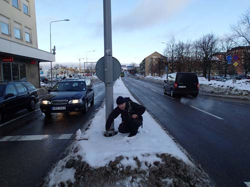 Road Kill - här gäller det att inte ta några snedsteg!