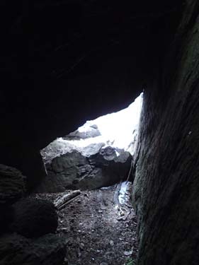 Ljuset i grottans mynning!