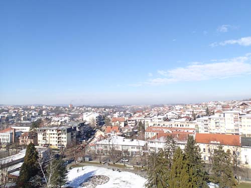 Utsikt från borgklippan.