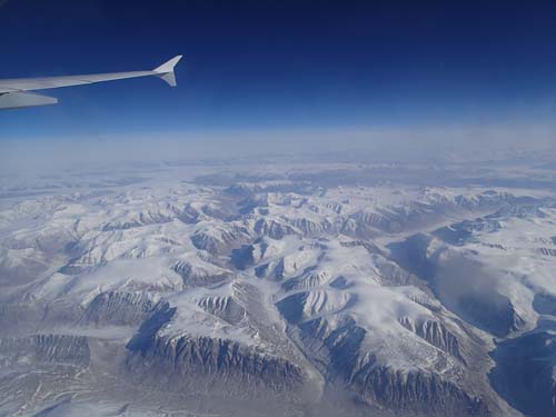 Utsikt över Grönland!