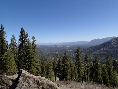 Utsikten var bedövande vacker!