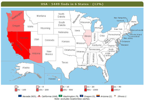Många fler burkar och ytterligare tre delstater!