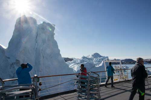Isbergen kom nära Fram, mycket nära...