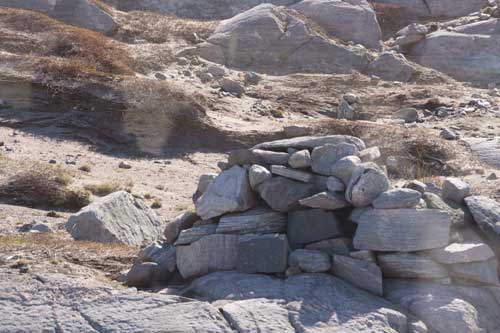 400-år gammal inuitgrav.