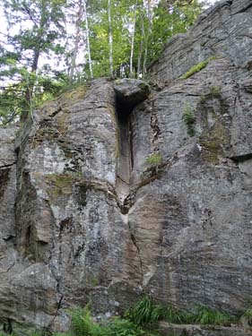 Här har istiden lämnat spår.