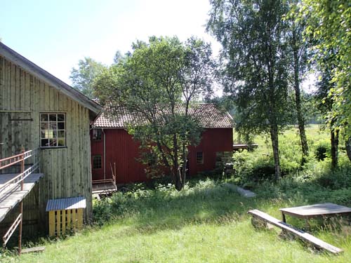 Vacker miljö kring sågen.