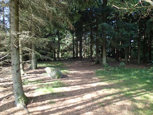 Här fanns själva avrättningsplatsen.