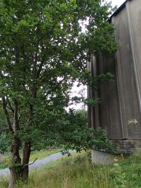 Ibland blir man glad vid vattentorn - framförallt när man hittar burken!