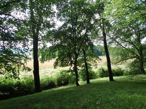 Idag krävs det mer än fantasi för att föreställa sig Kungahälla på denna plats!