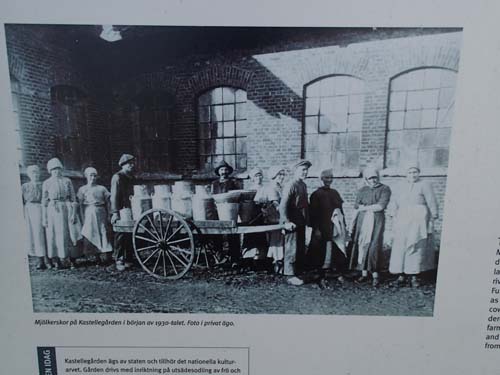 Kastellgårdens anställda under 1930-talet.