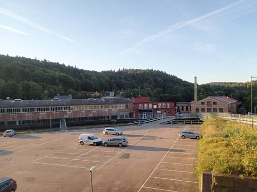 En fin historisk industrimiljö.