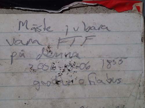 Och vilka var först i loggboken...!