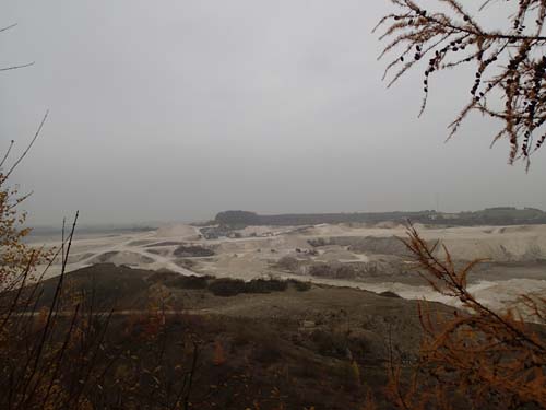 Stort och imponerande kalkbrott!