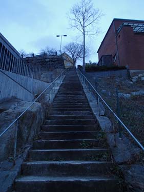 Här kunde man trappa ner eller upp!