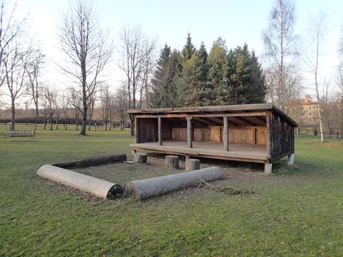 Lugnt och stilla ca 1 timma före eventet.