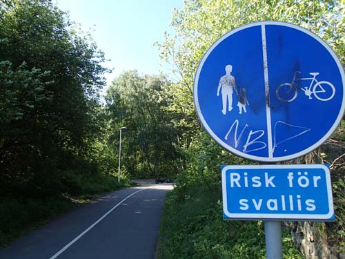 Även en rutinerad skyltfotograf blir lite förvånad....