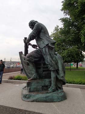 Peter den store som skeppsbyggare!