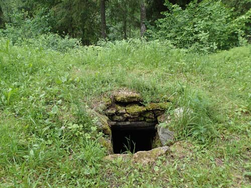 Här var inte cachen, men det var ett spännande hål!