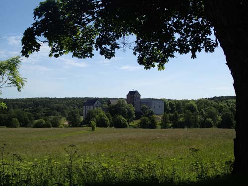 Vy mot Kastelholmen.