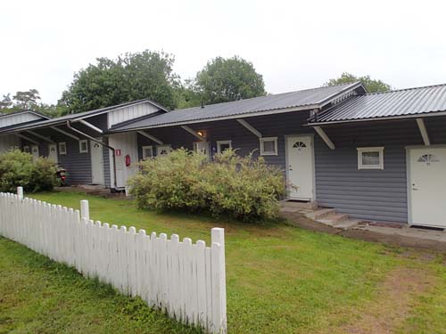 En sista blick på vår tillfälliga geocachingbas.