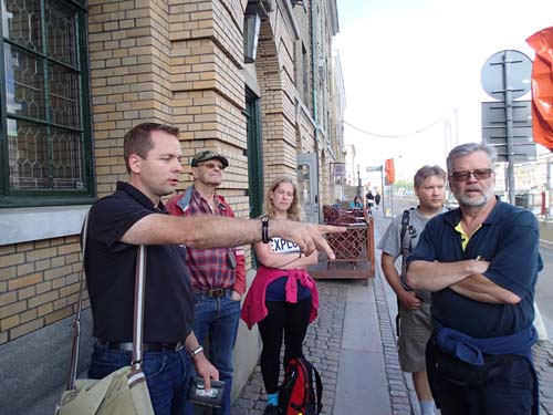 Där skall eventet hållas - säger snafas.... Gavia ser lite misstänksam ut!