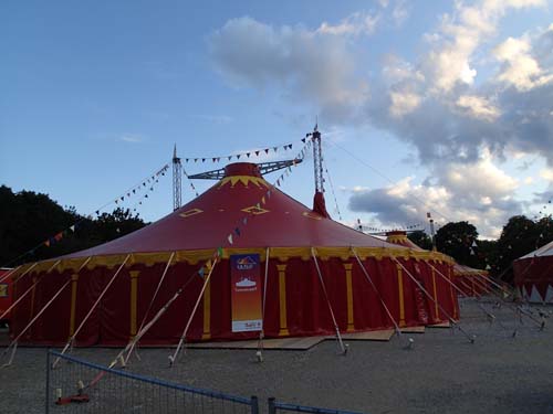 Här var det rena rama cirkusen!