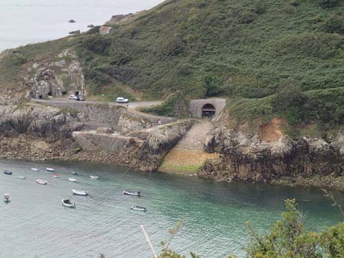 Tidvattenskillnaderna utmed kusten är verkligen tydliga!