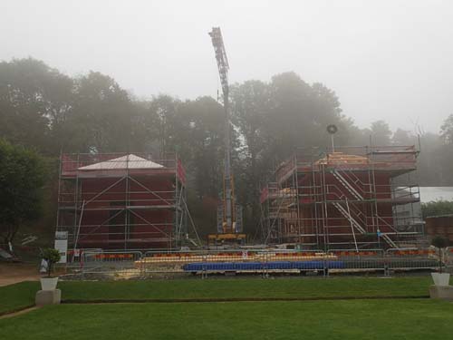 Orangeriet återuppförs.