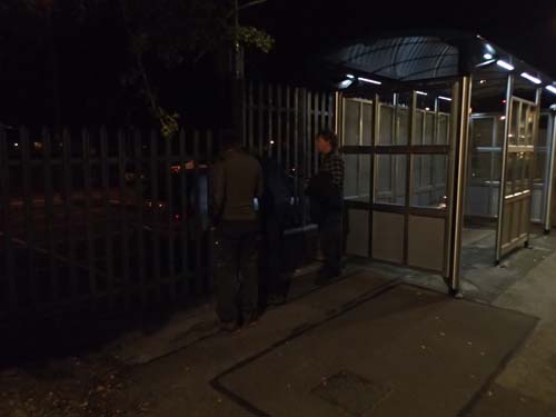 Mystiska typer i mörkret....!