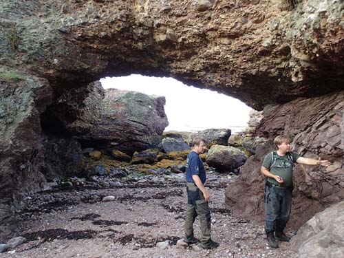 TMR68 undervisar i geologi...