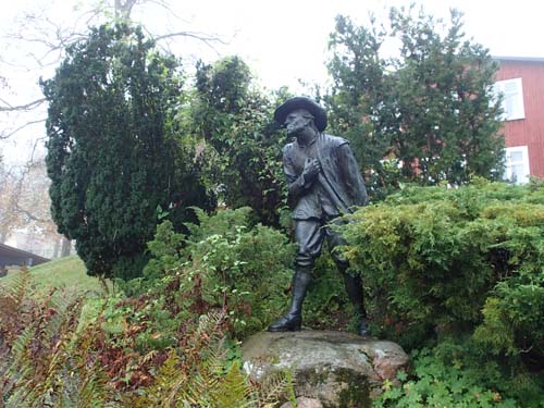 En snapphane påträffades i buskarna!