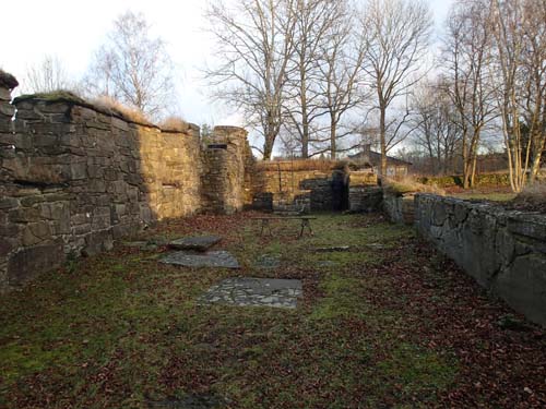 Inne i Skallskö gamla kyrka