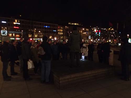 Mycket folk på eventet