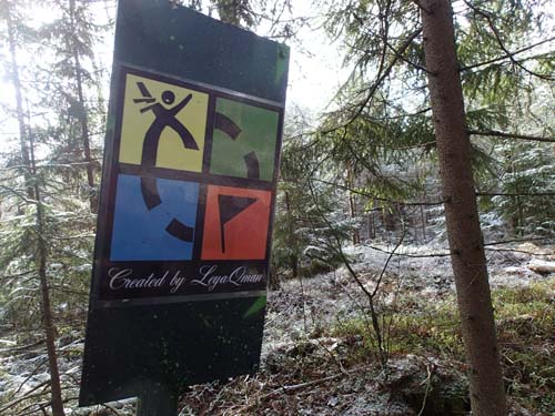 En välkommen syn i skogen!