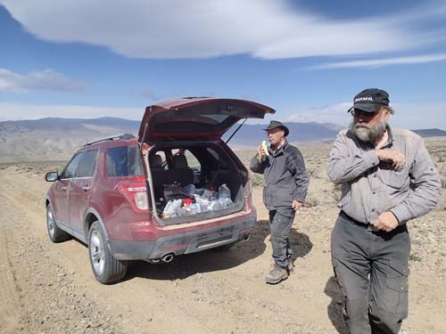 Det fanns ibland några sekunder över att äta en banan...