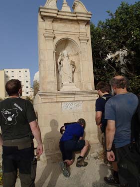 En helig loggningsstund....