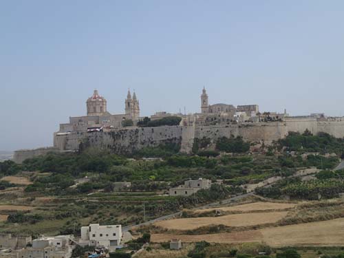 Vy mot Mdina