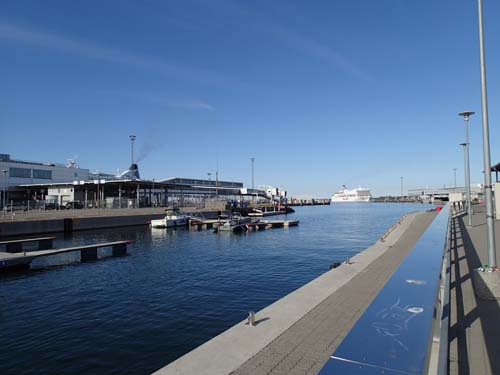 Hamnvy vid Admirali cachen.