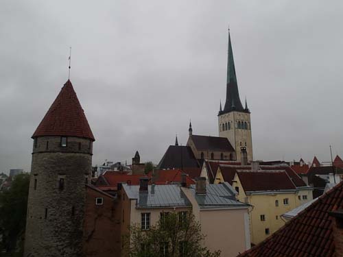 Tallinns sky-line är vacker!
