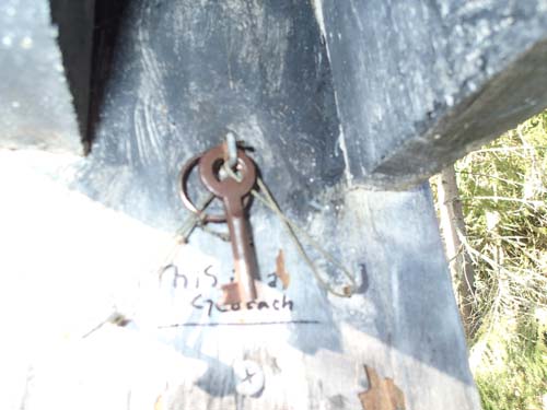 En viktig sak vid denna cache....!