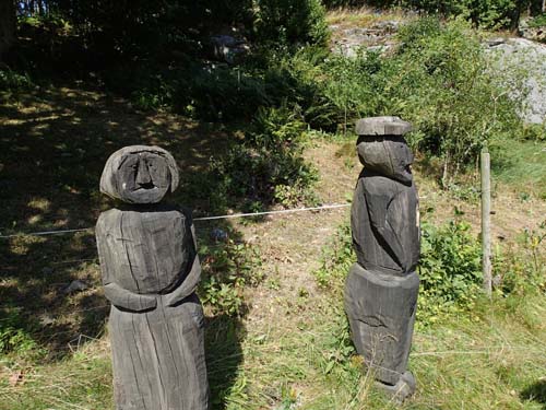 Trägubbe och trägumma...