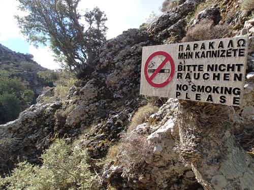 Rökning förbjuden!