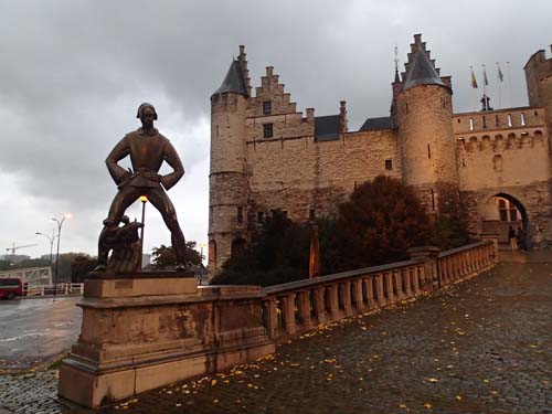 Det f.d. marinhistoriska museet i Antwerpen.