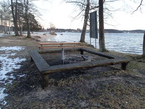 Så här skall det se ut på stranden - inte en mugglare!
