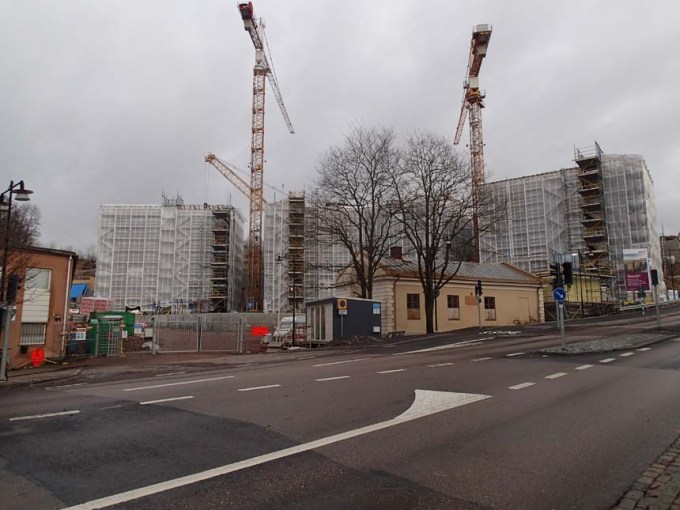 SOAB området förvandlas till en helt ny värld.