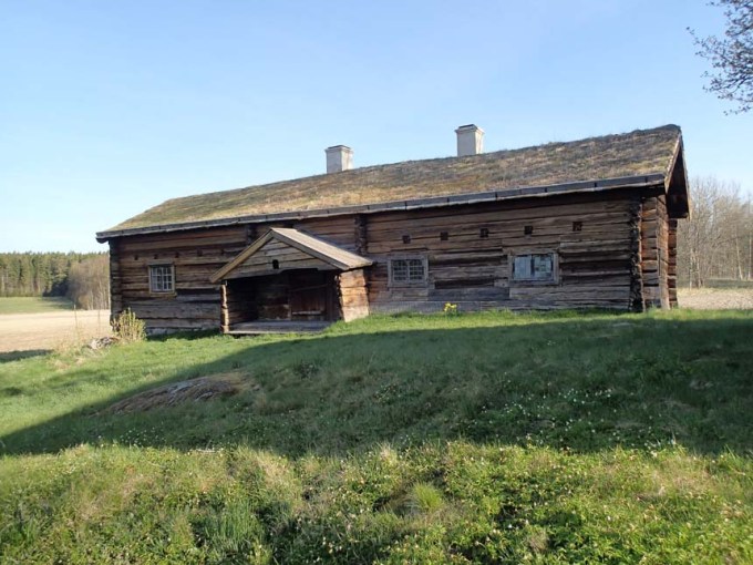 En stuga från 1600-talet.