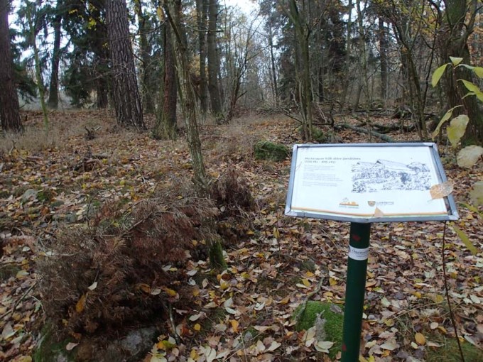 Husterrasser från järnåldern.